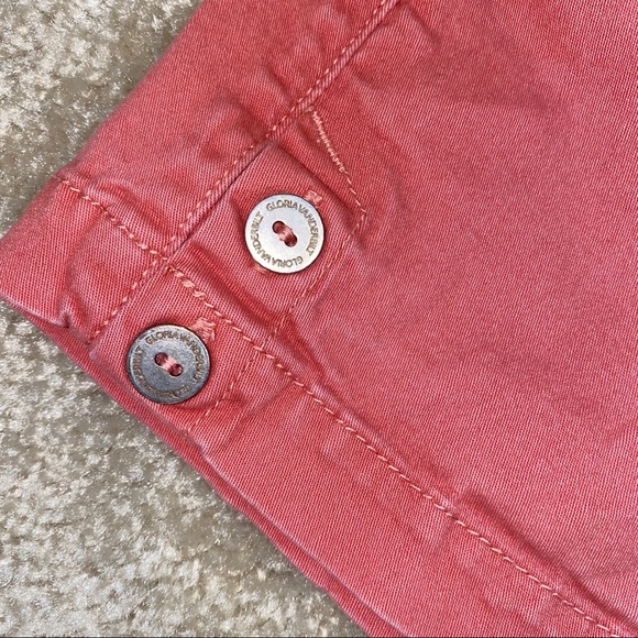 GLORIA VANDERBILT Salmon Shorts size 14 - Picture 4 of 8